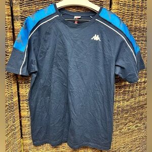 Kappa Men's Navy Blue T-Shirt- XLarge‎